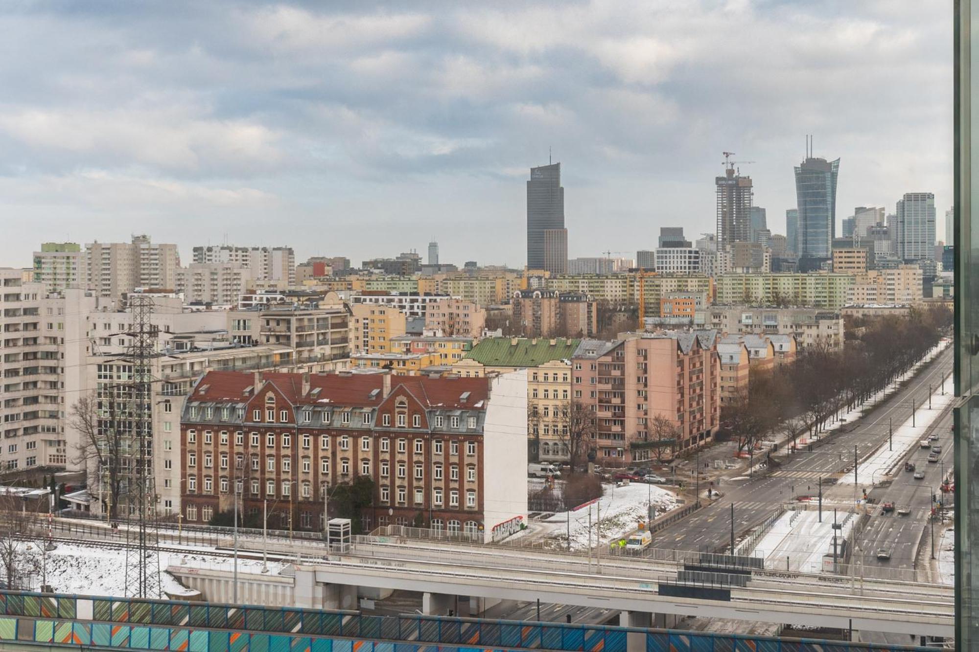 Apartamenty Wola Tower Warsawa Bagian luar foto