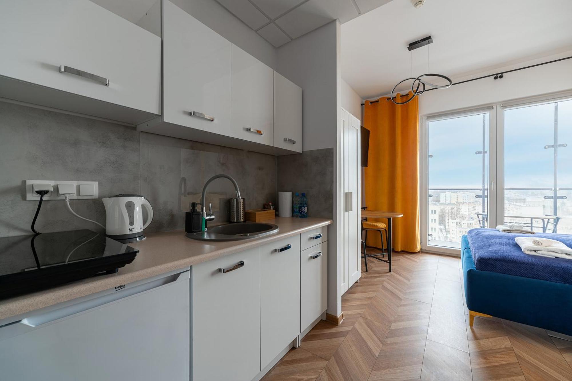 Apartamenty Wola Tower Warsawa Bagian luar foto